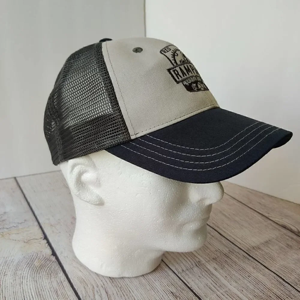 Rampage Red Rock Mountain Bike Race snap back trucker hat